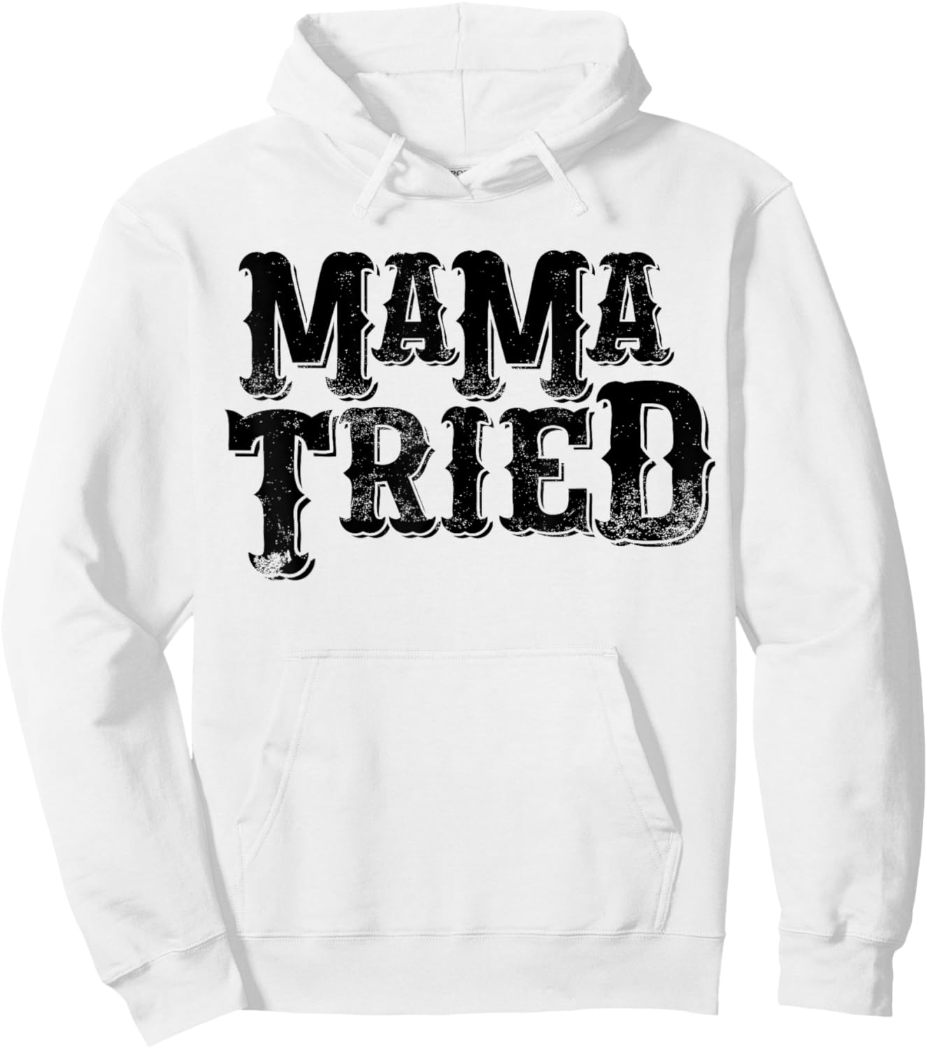 Vintage Mama Tried Country Renegade Outlaw Music Lovers Hoodie - Hoodie | White