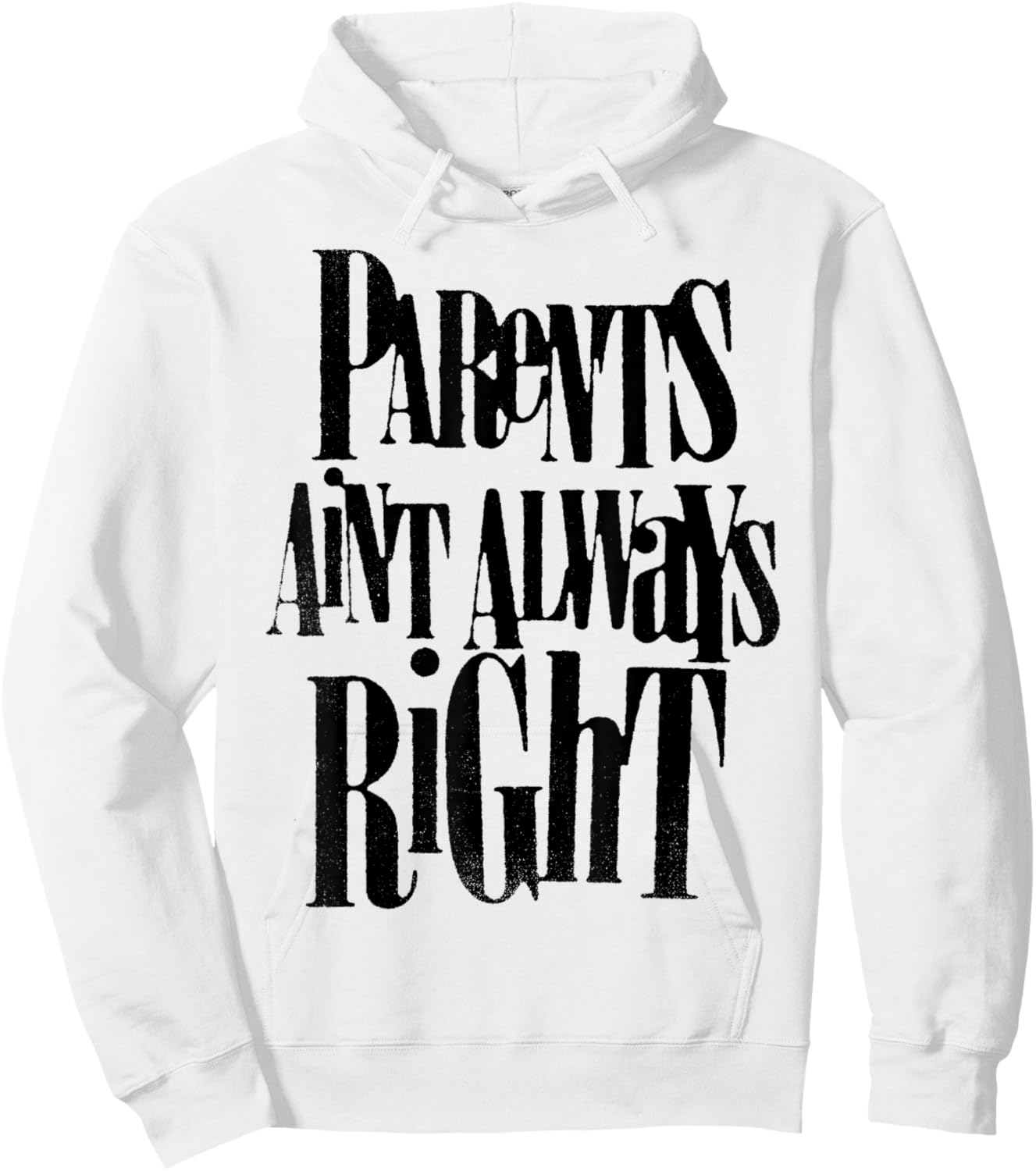 Official Yungblud Parents aren't Always Right Hoodie - Hoodie | White