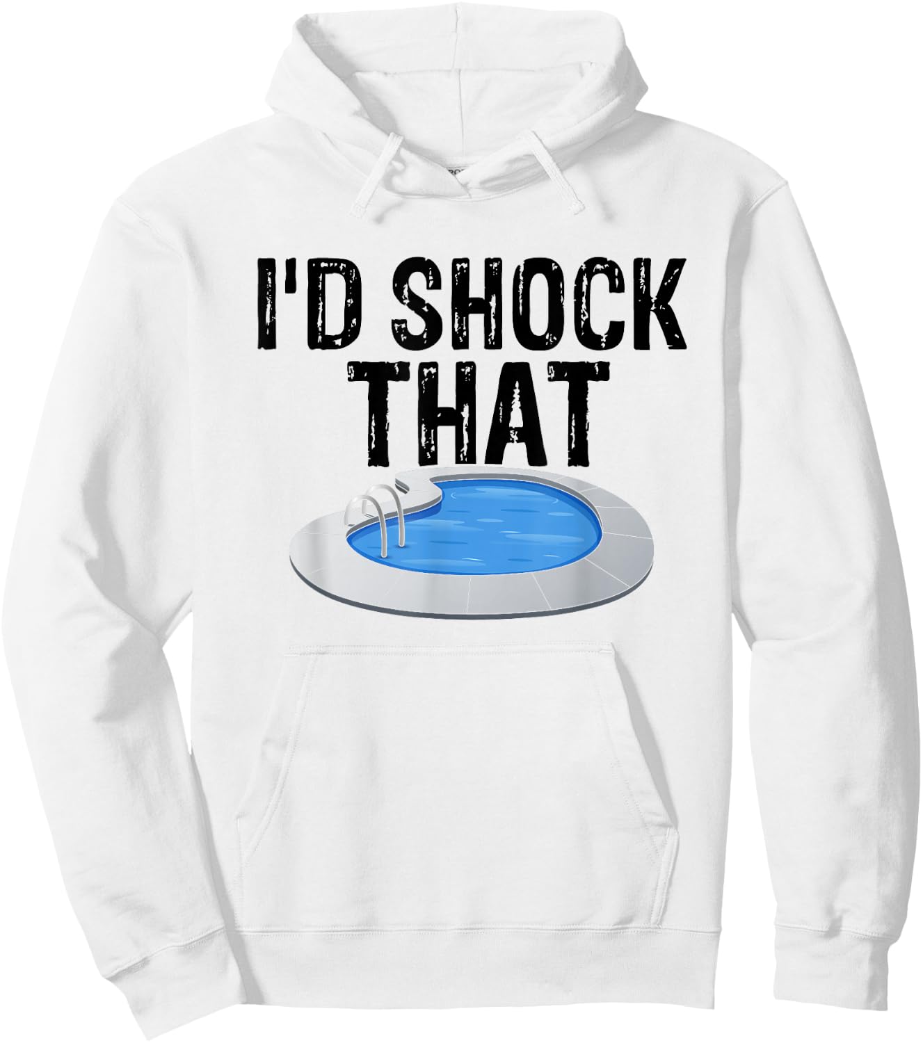 Pool Guy Design for Swimming Pool Boy and Pool Cleaner Hoodie - Hoodie | White