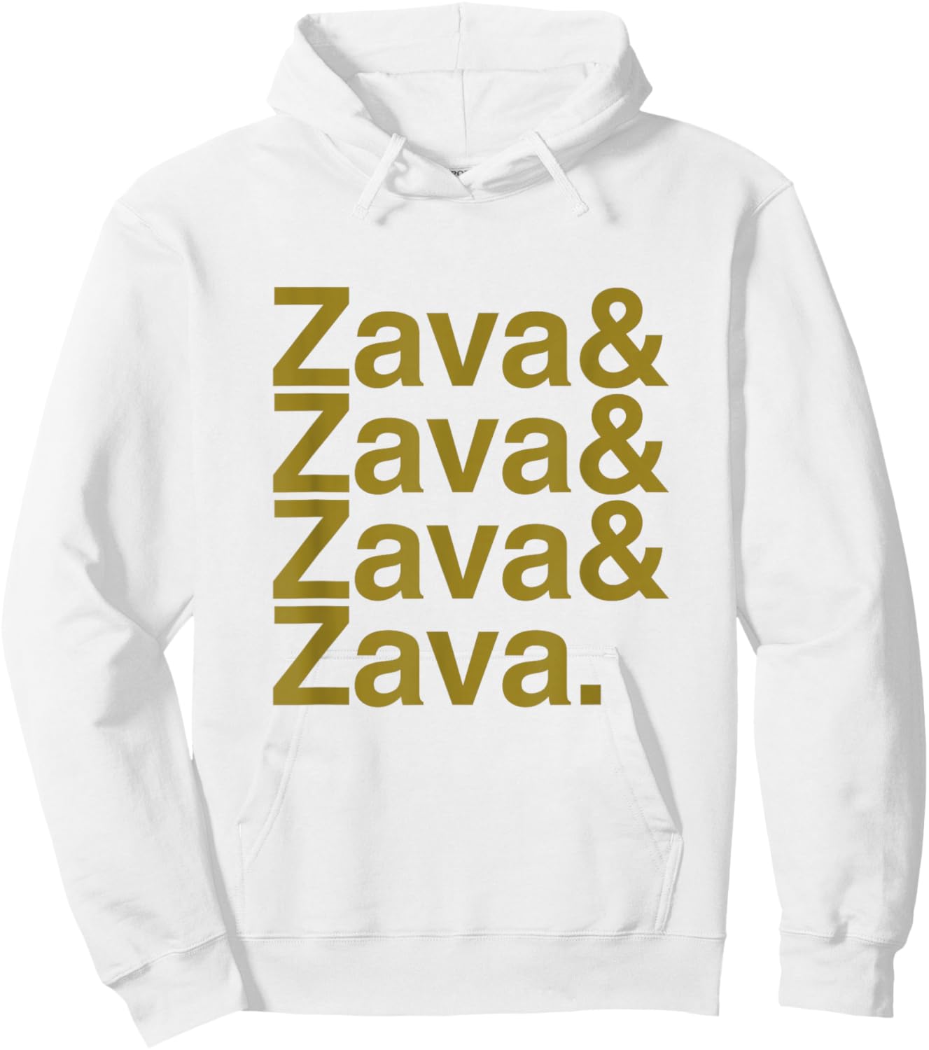 Zava & Zava Hoodie - Hoodie | White