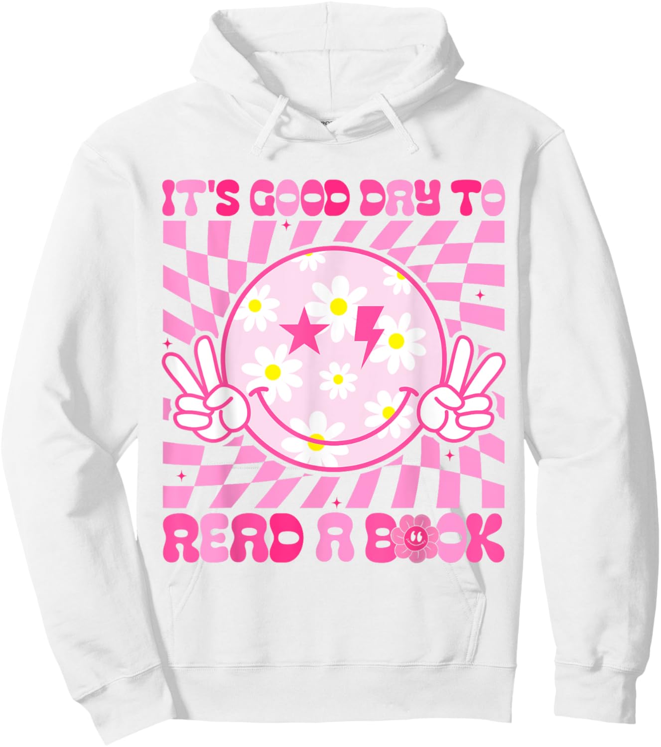 It's Good Day To Read Book Funny Library Reading Lovers Hoodie - Hoodie | White
