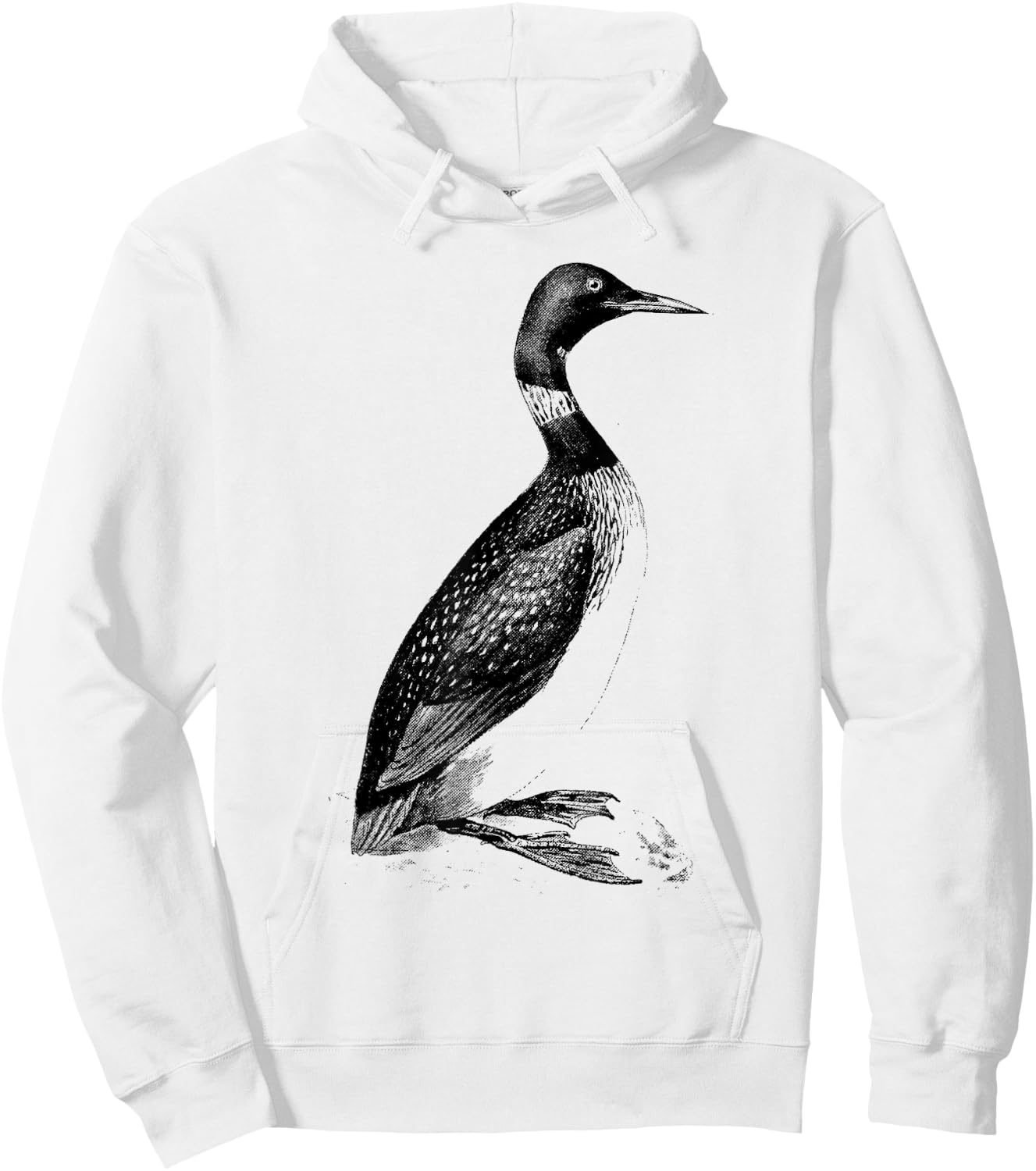 Common Loon Lake Loons Aquatic Birds Common Loon Hoodie - Hoodie | White