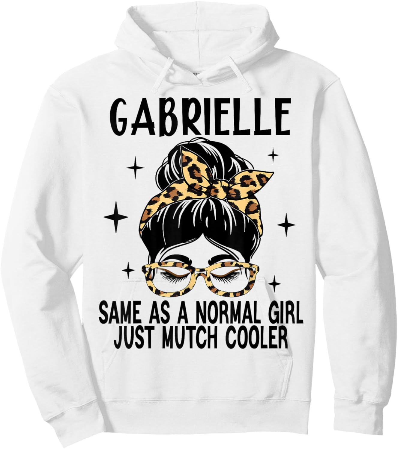 GABRIELLE Costume Definition Personalized Name GABRIELLE Hoodie - Hoodie | White