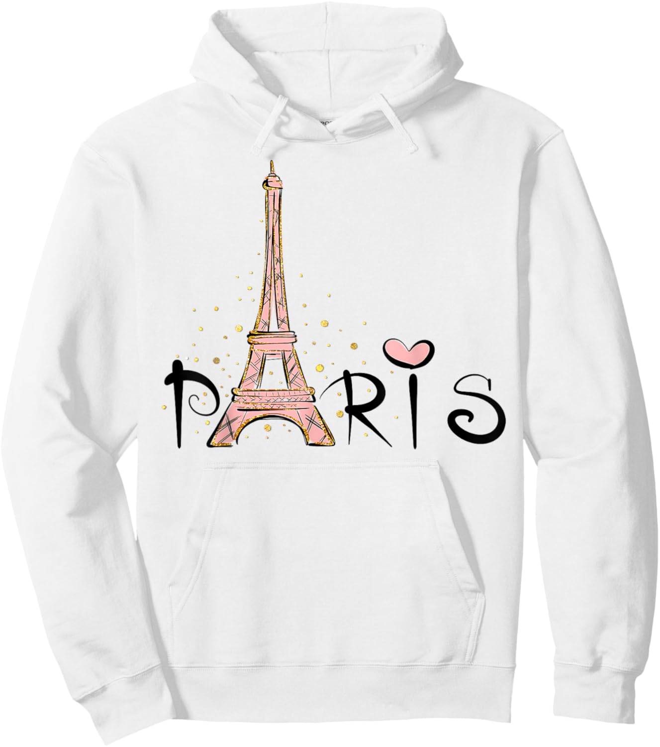 Eiffel Tower Paris Girls Guys Travel Holiday France Souvenir Hoodie - Hoodie | White