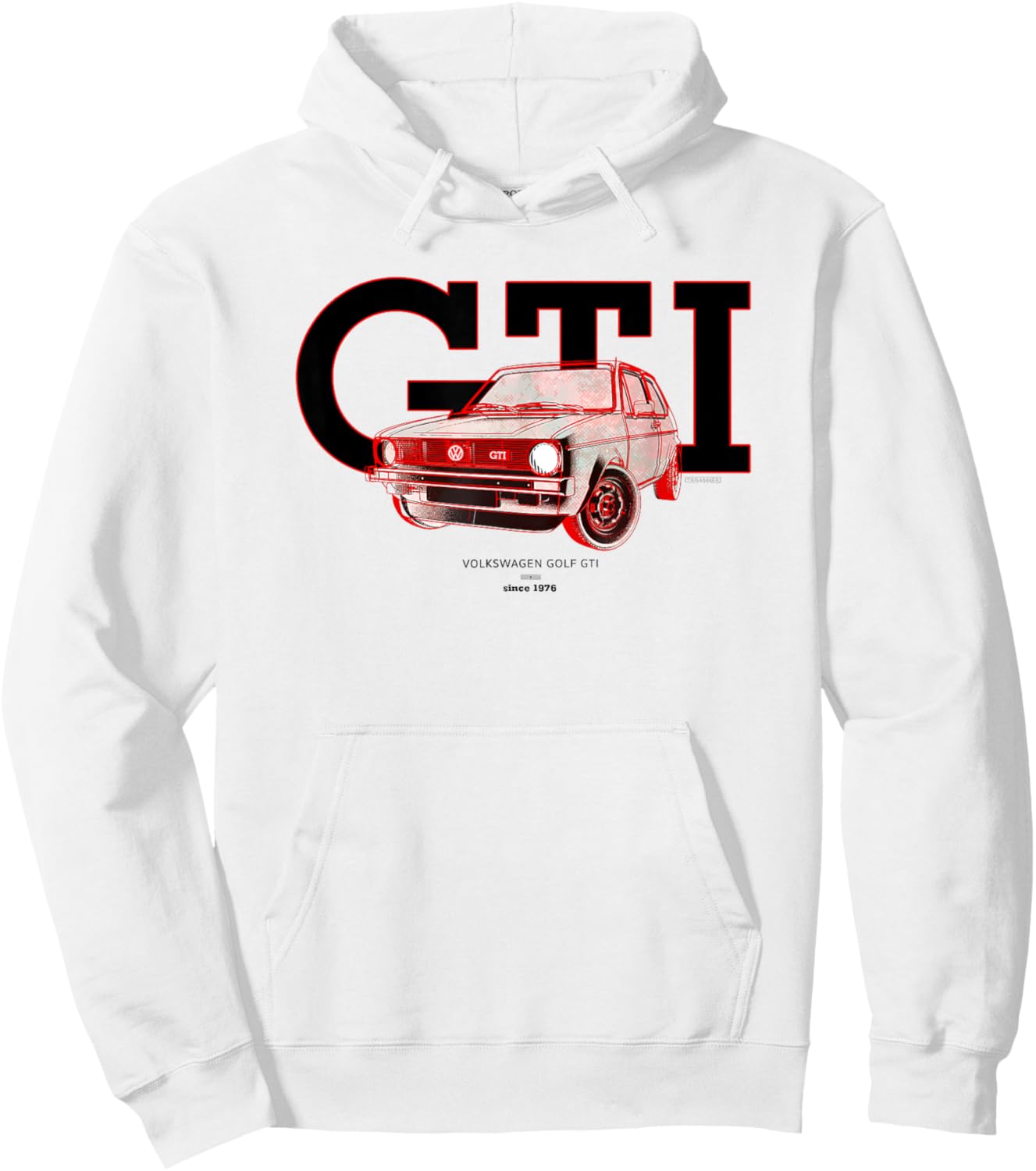 Volkswagen Golf GTI Since 1976 Hoodie - Hoodie | White