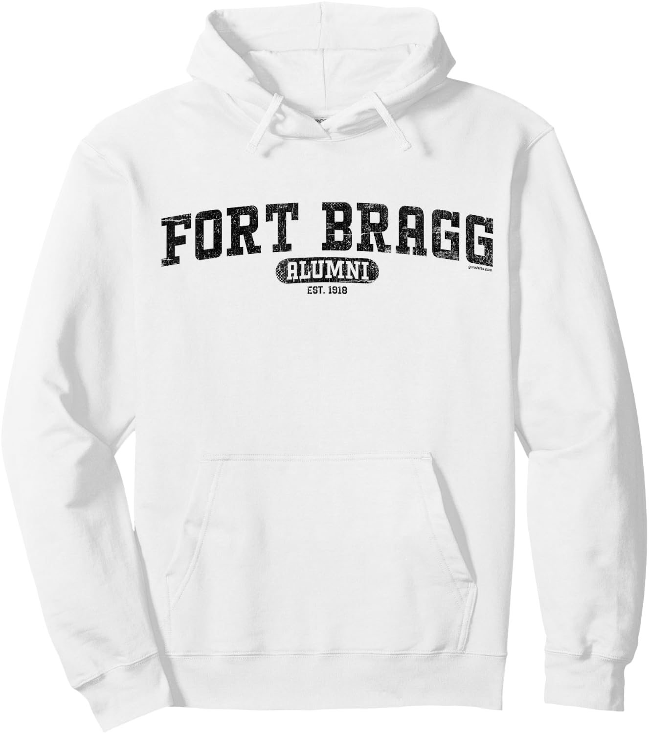 Fort Bragg Alumni - Home of Airborne & Special Operations! Hoodie - Hoodie | White