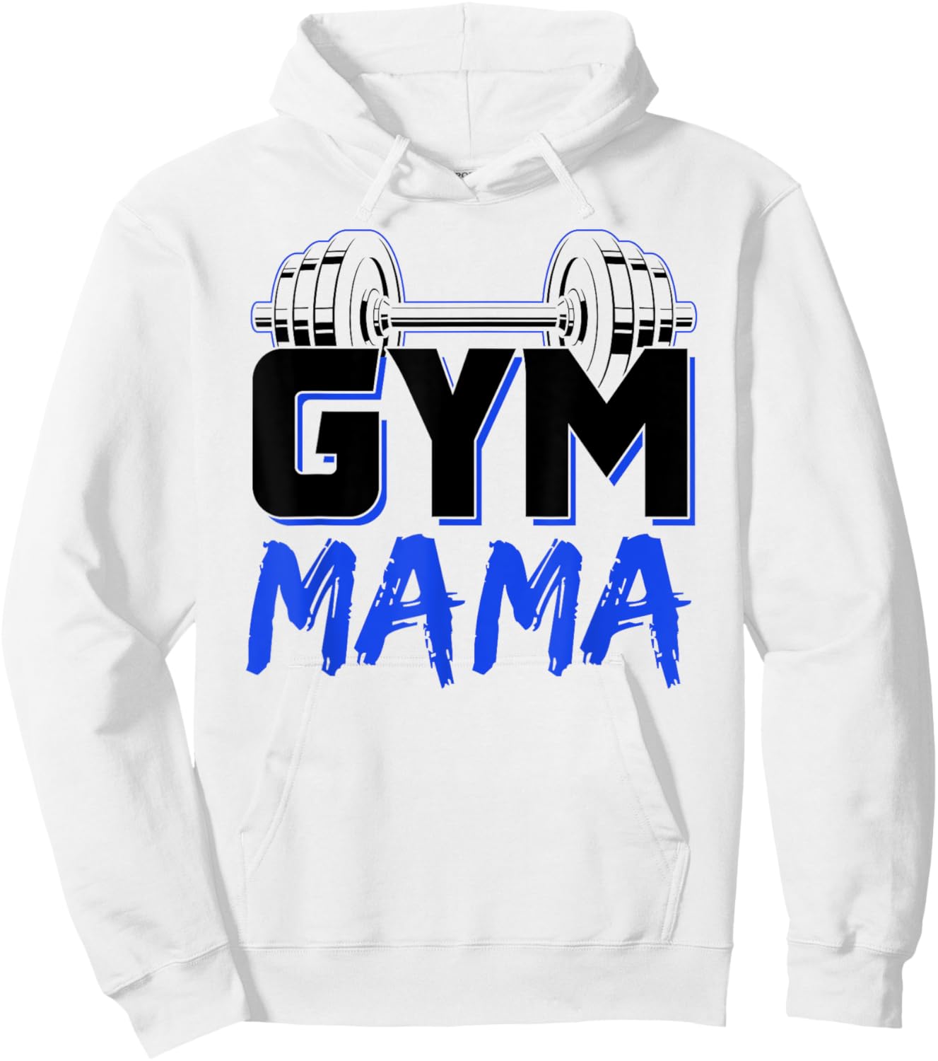 Gym Mama Training Workout Fitness Weightlifting Mom Mother Hoodie - Hoodie | White