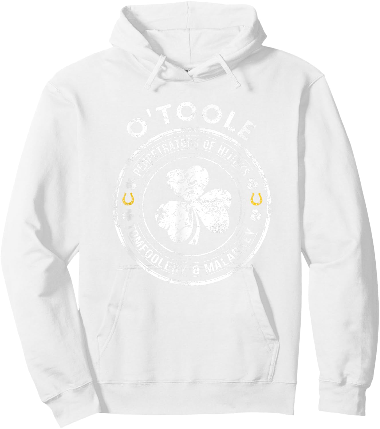 O'Toole Irish Family Name Hoodie - Hoodie | White