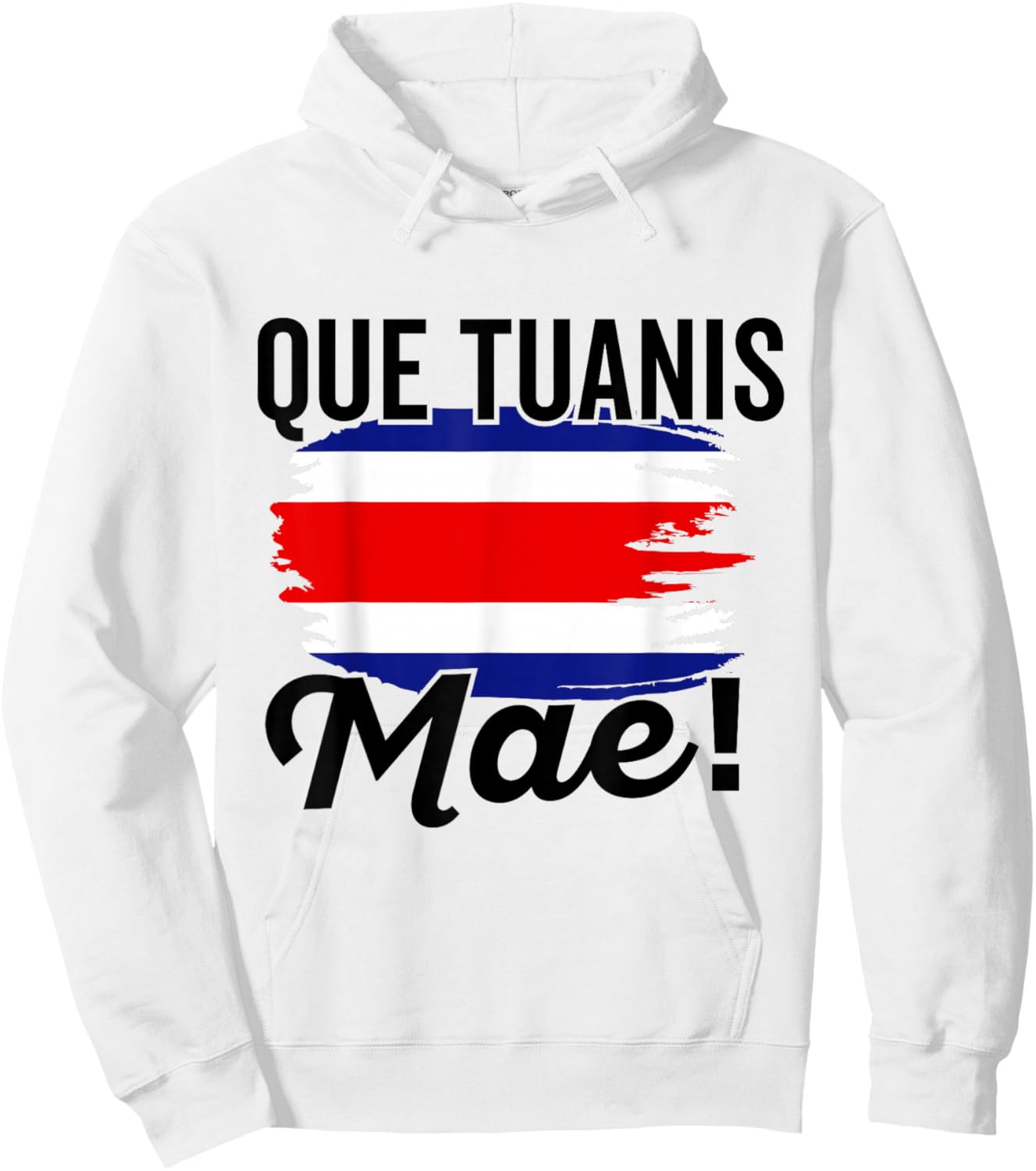Costa Rica Flag Men Women Costa Rican Camiseta Hombre Mujer Hoodie - Hoodie | White
