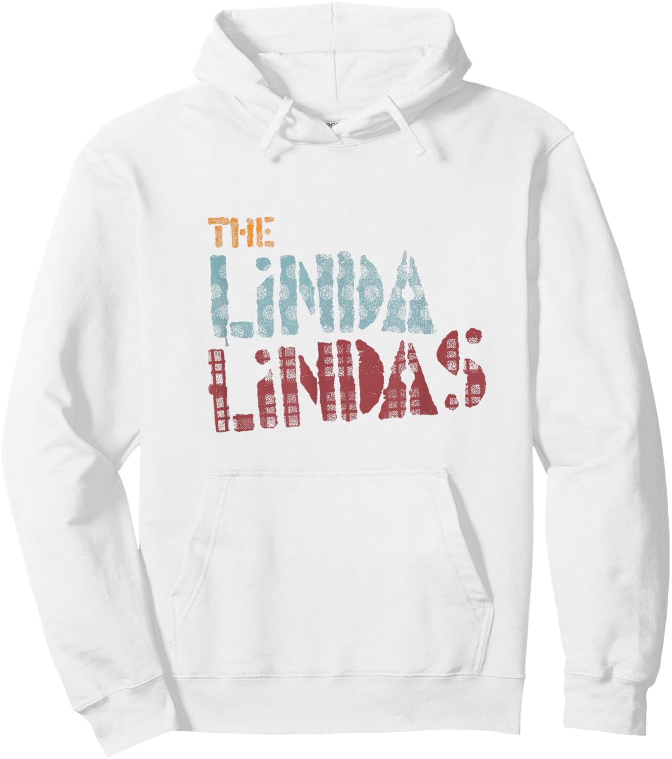 The Linda Lindas - Official Merchandise - Patterns Hoodie - Hoodie | White