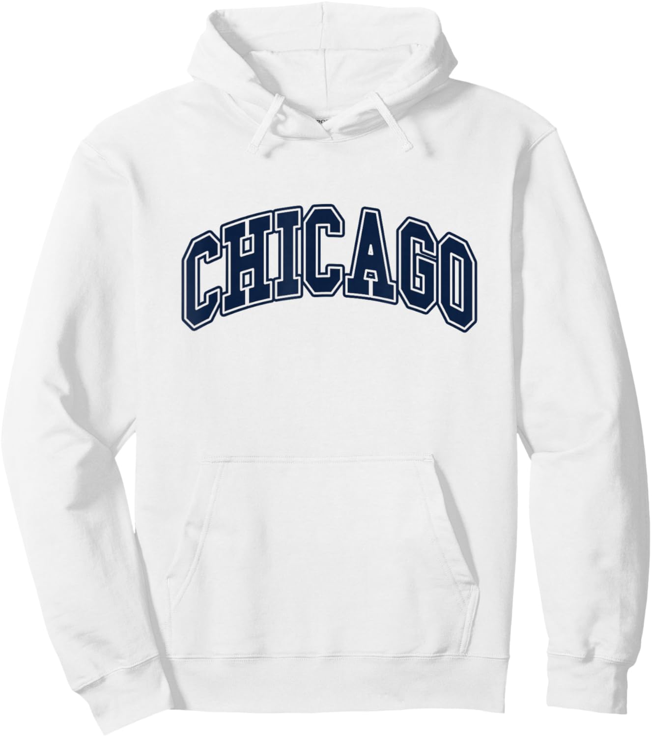 CHICAGO - Throwback Design - Classic Hoodie - Hoodie | White