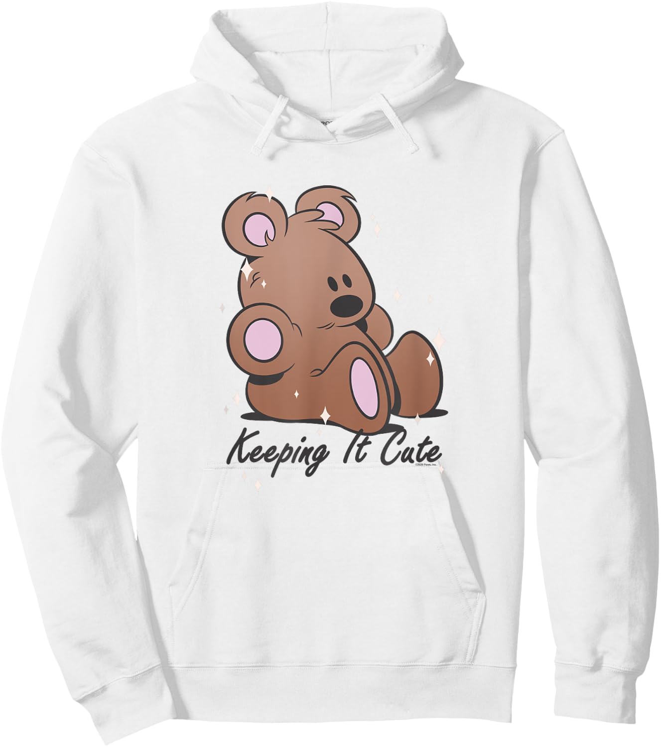 Garfield Pooky Keeping It Cute Hoodie - Hoodie | White