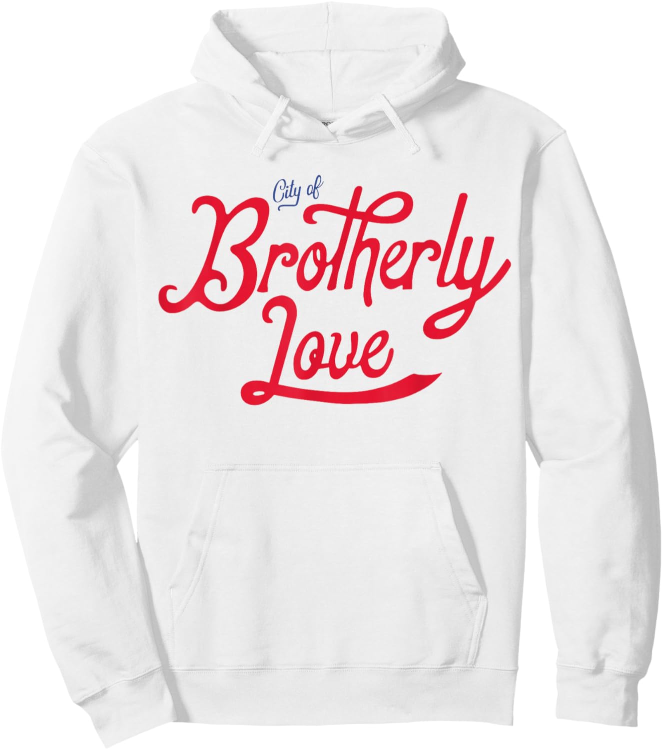 Philadelphia City Philly Brotherly Love Cute Hoodie - Hoodie | White