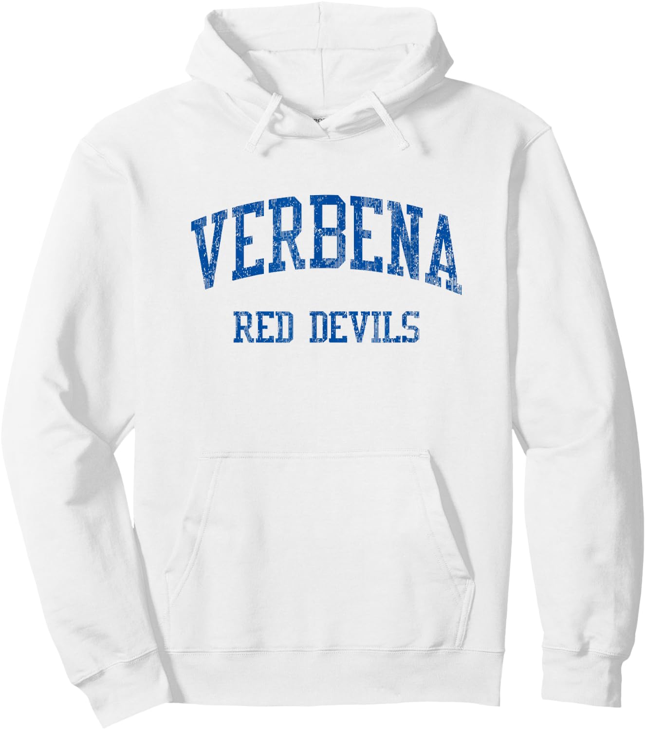 Verbena High School HS Verbena AL Vintage Sports Hoodie - Hoodie | White