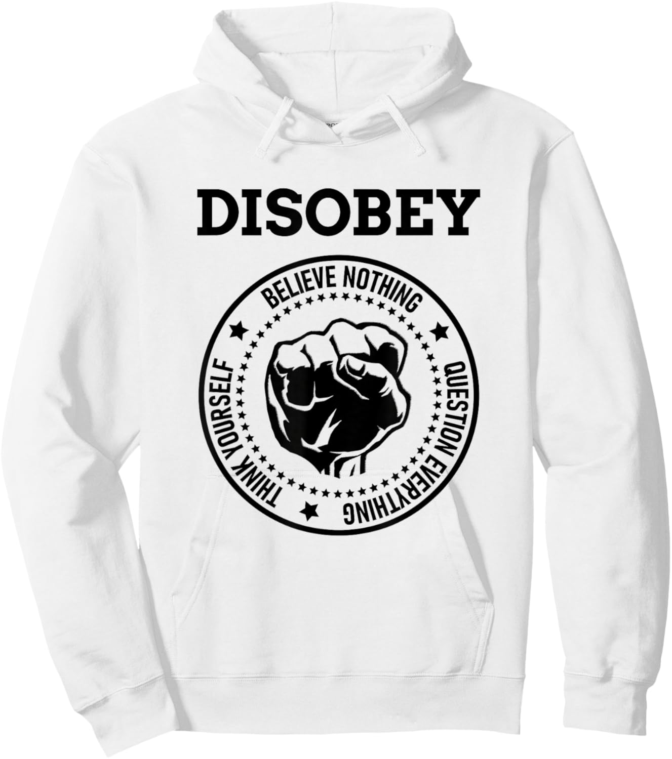 Disobey Hoodie - Hoodie | White