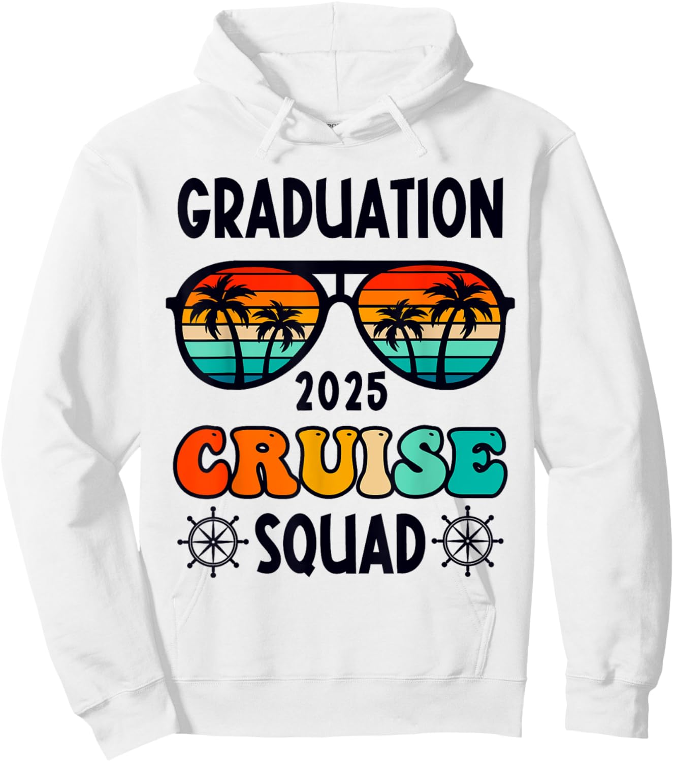 Graduation Cruise Trip Class Of 2025 Senior Summer Vacation Men Women Kids Hoodie - Hoodie | White