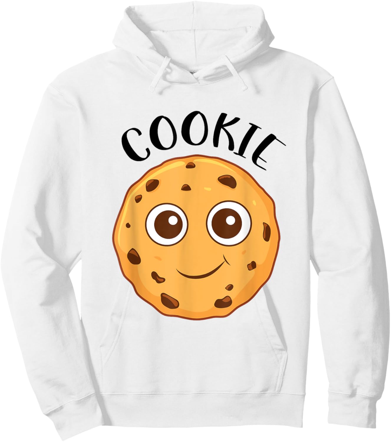 Cute Cookie Costume Funny Halloween Costume Pair Hoodie - Hoodie | White