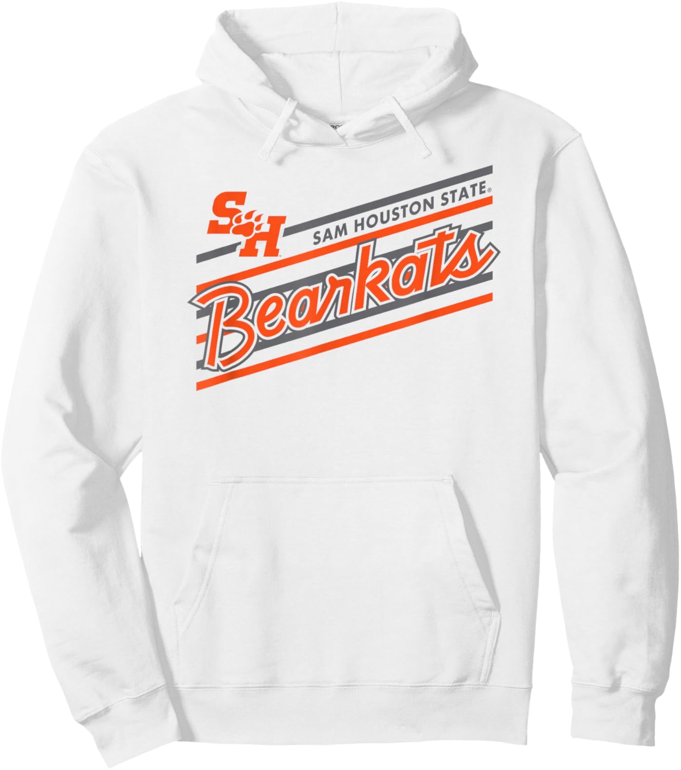 Sam Houston State Bearkats Retro Performer White Hoodie - Hoodie | White