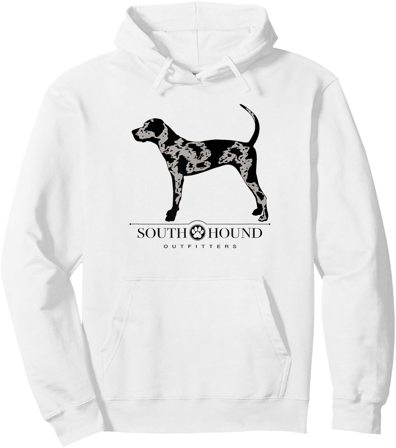 Catahoula Leopard Dog Hoodie - Hoodie | White