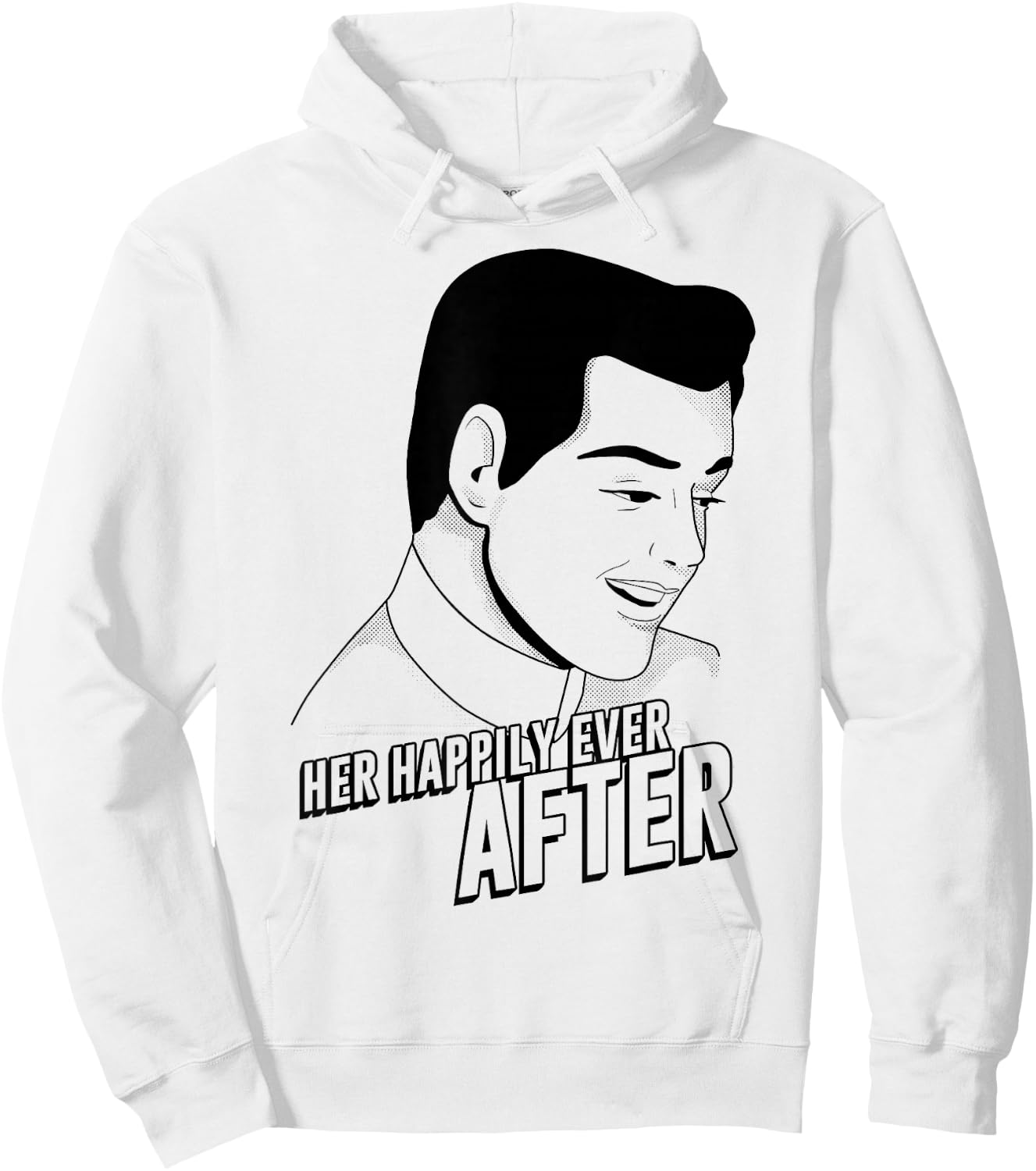 Disney Cinderella Her Happily Ever After Graphic Hoodie - Hoodie | White