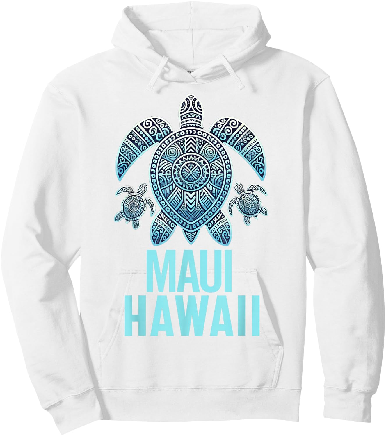 Maui Hawaii Souvenir Vacation Hawaiian Men Women Reminder Hoodie - Hoodie | White