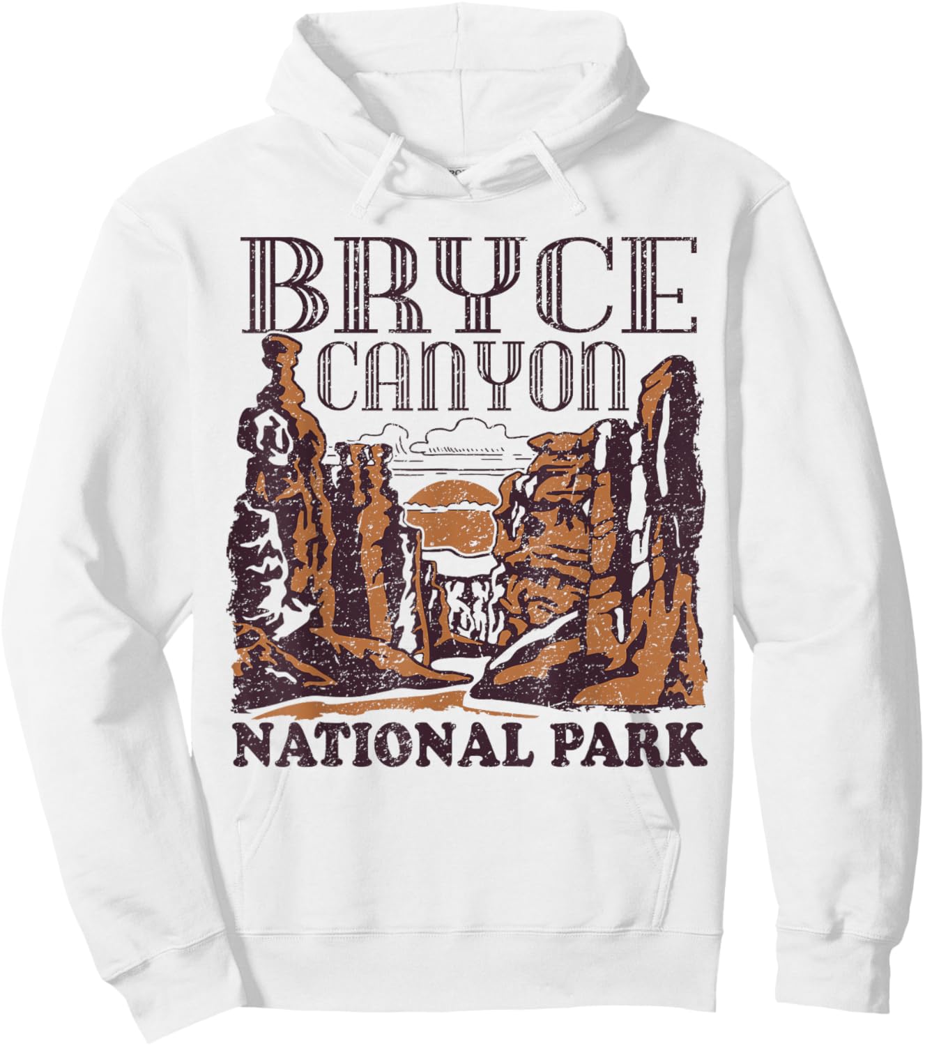 Bryce Canyon National Park Utah Hoodie - Hoodie | White