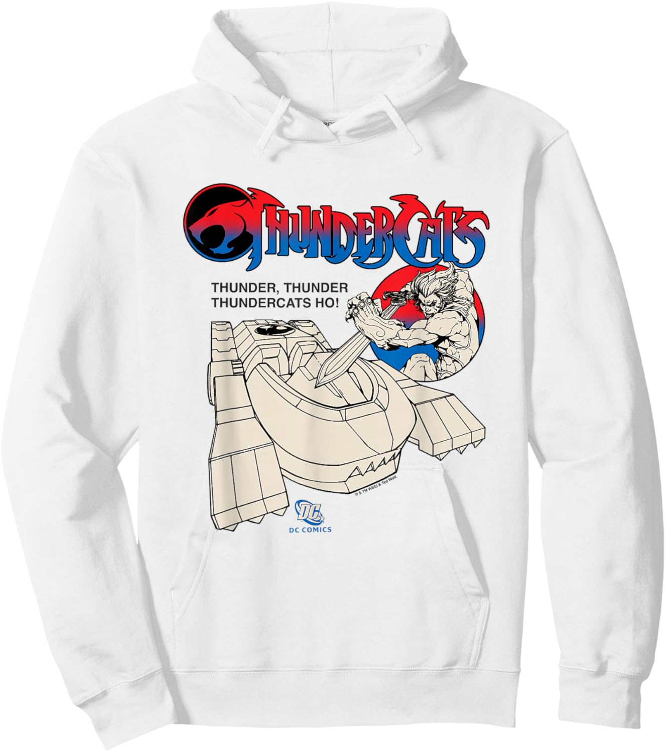 ThunderCats ThunderTank Lion-O Epic Poster Vintage Hoodie - Hoodie | White