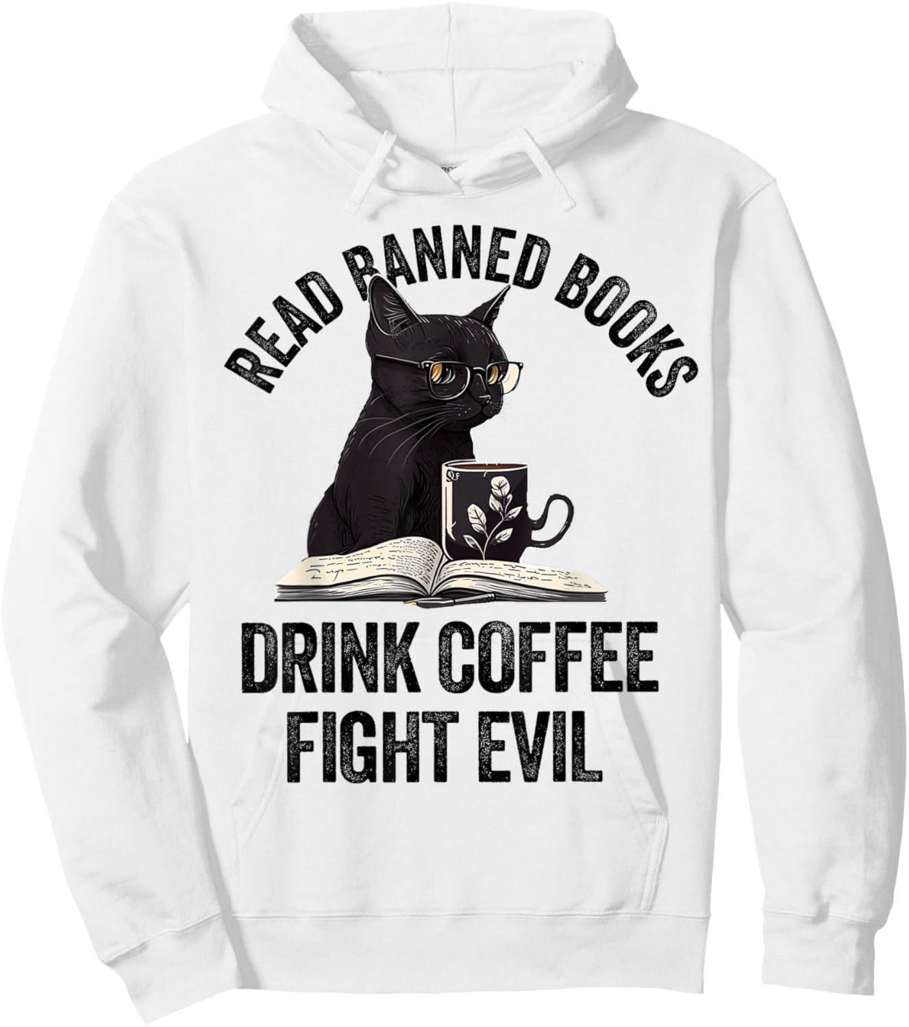 I Read Banned Books Lover Bookworm Love Banned Books Hoodie - Hoodie | White