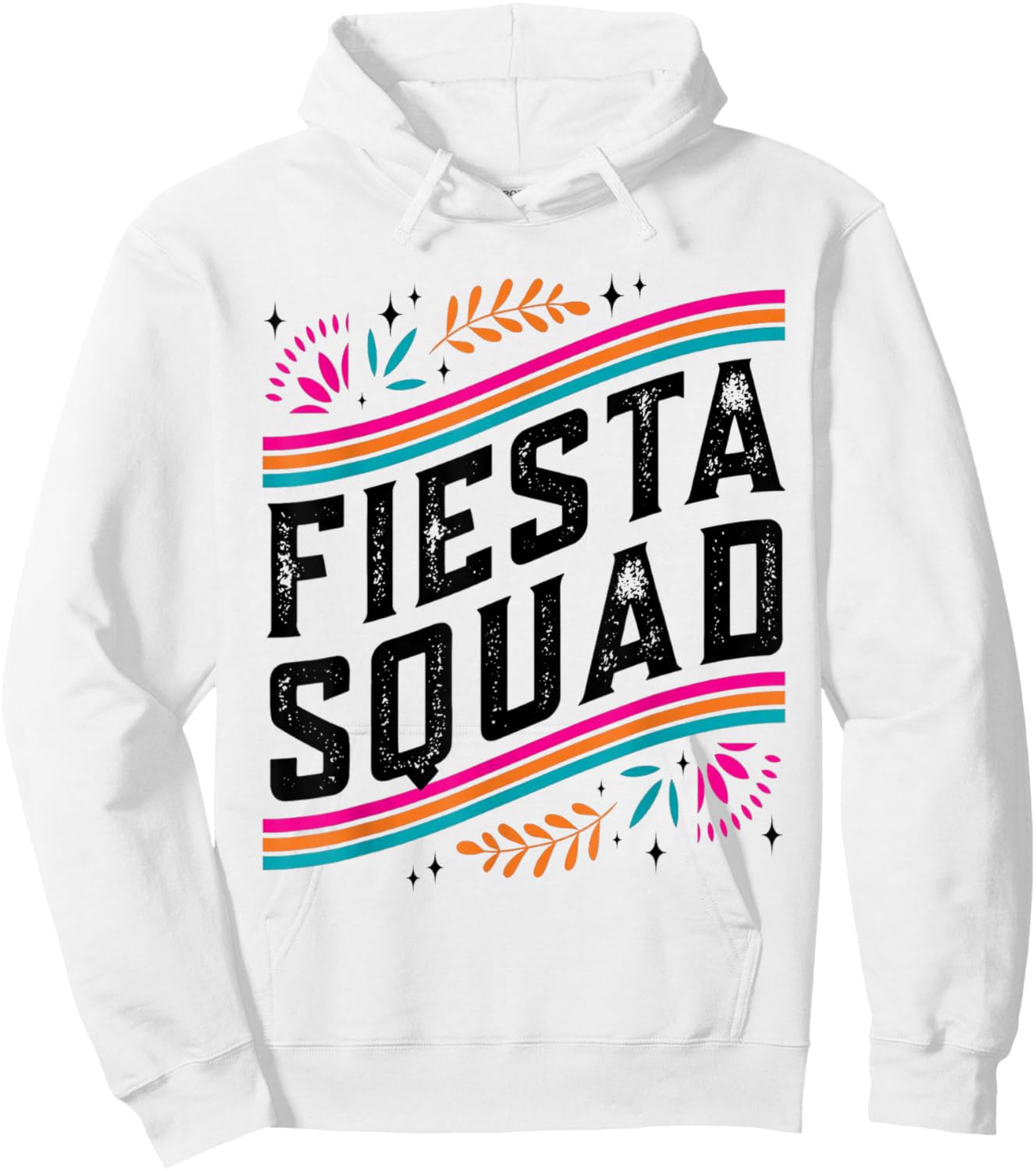 Cinco de Mayo Fiesta Squad Family Matching Group Adults Kids Hoodie - Hoodie | White