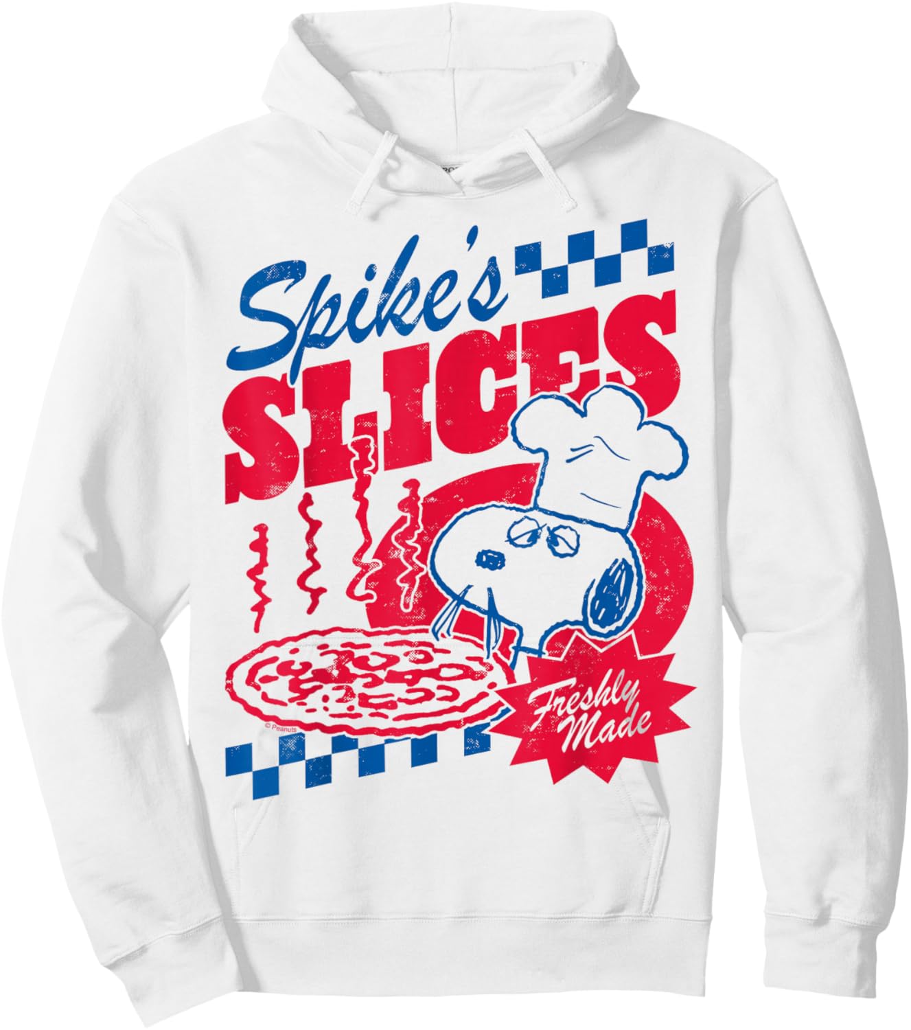 Peanuts - Spike's Pizza Slices Hoodie - Hoodie | White