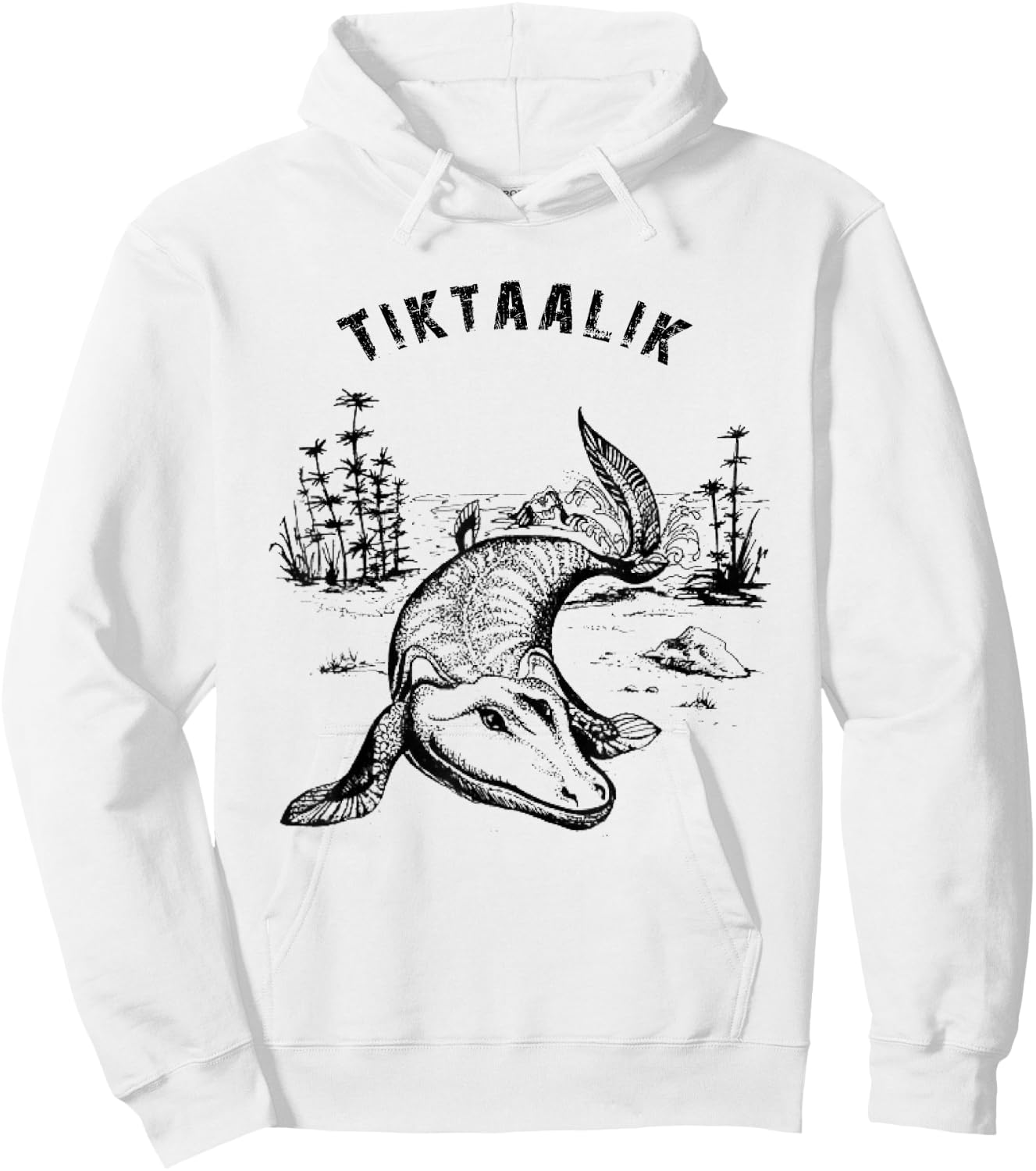 Tiktaalik Roseae Hoodie - Hoodie | White