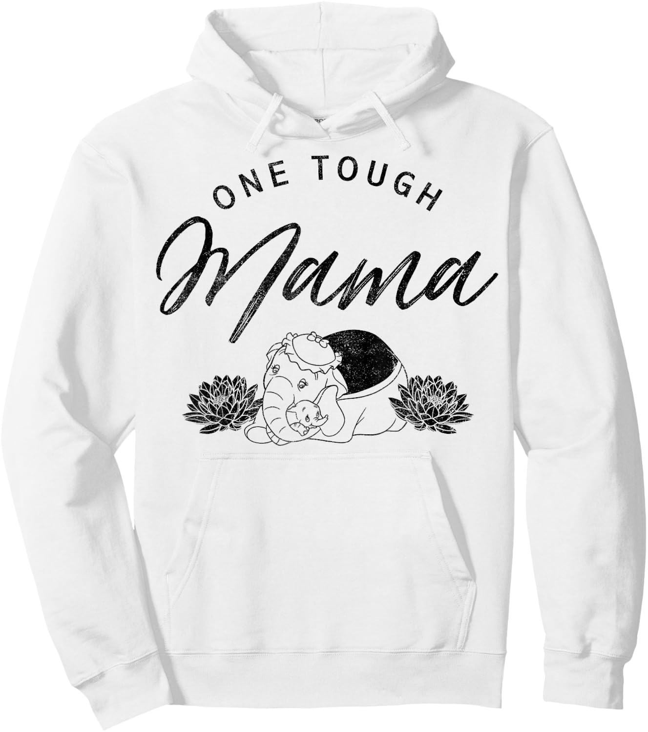 Disney Dumbo One Tough Mama Hoodie - Hoodie | White