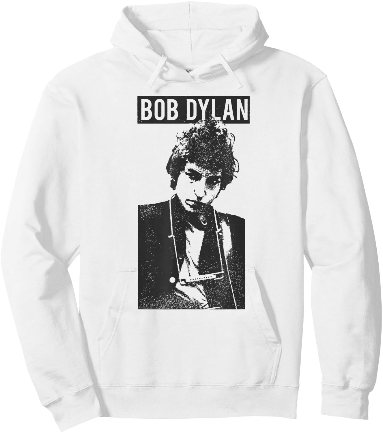 Bob Dylan - Harmony 60s (black) Hoodie - Hoodie | White