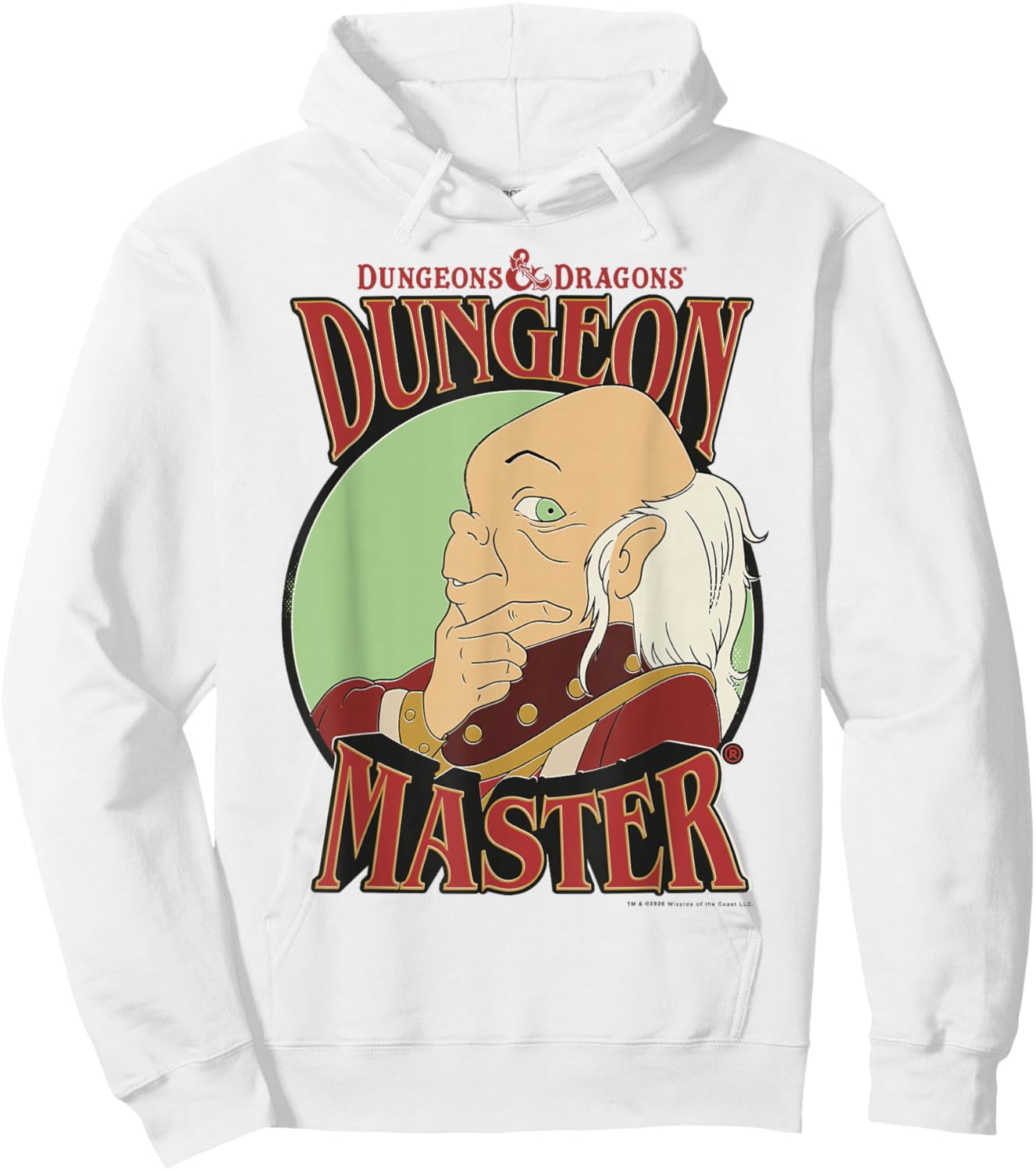 Dungeons & Dragons Dungeon Master Profile Hoodie - Hoodie | White