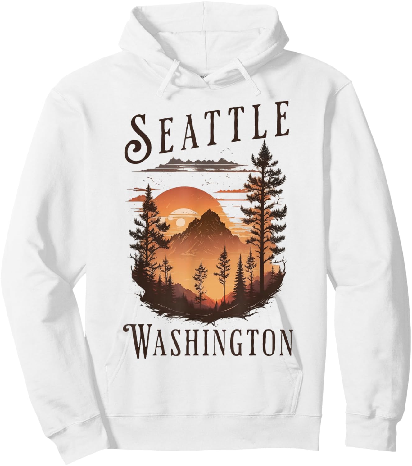 Seattle Hoodie - Hoodie | White