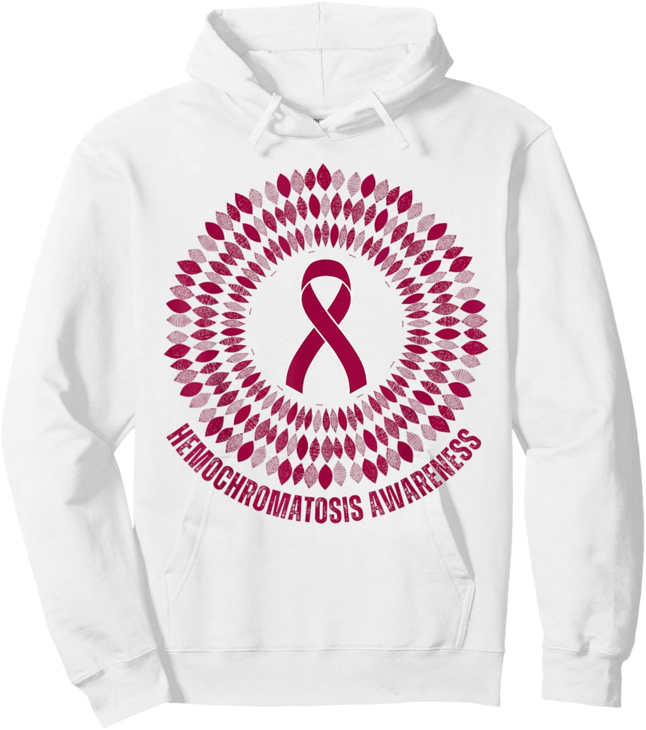 Hereditary Hemochromatosis Awareness Month Hemochromatosis Hoodie - Hoodie | White