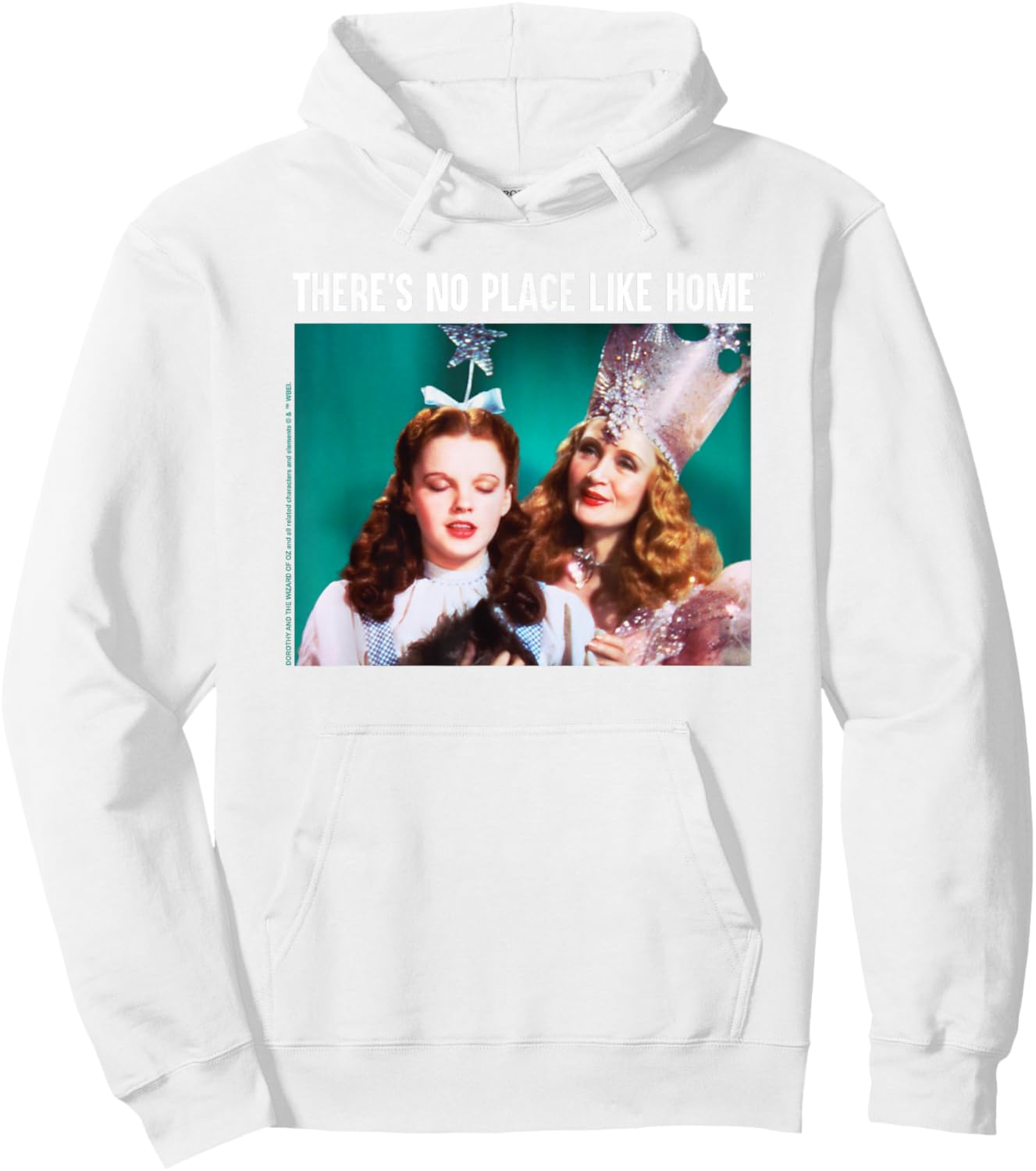 The Wizard of Oz No Place Like Home Glenda Hoodie - Hoodie | White