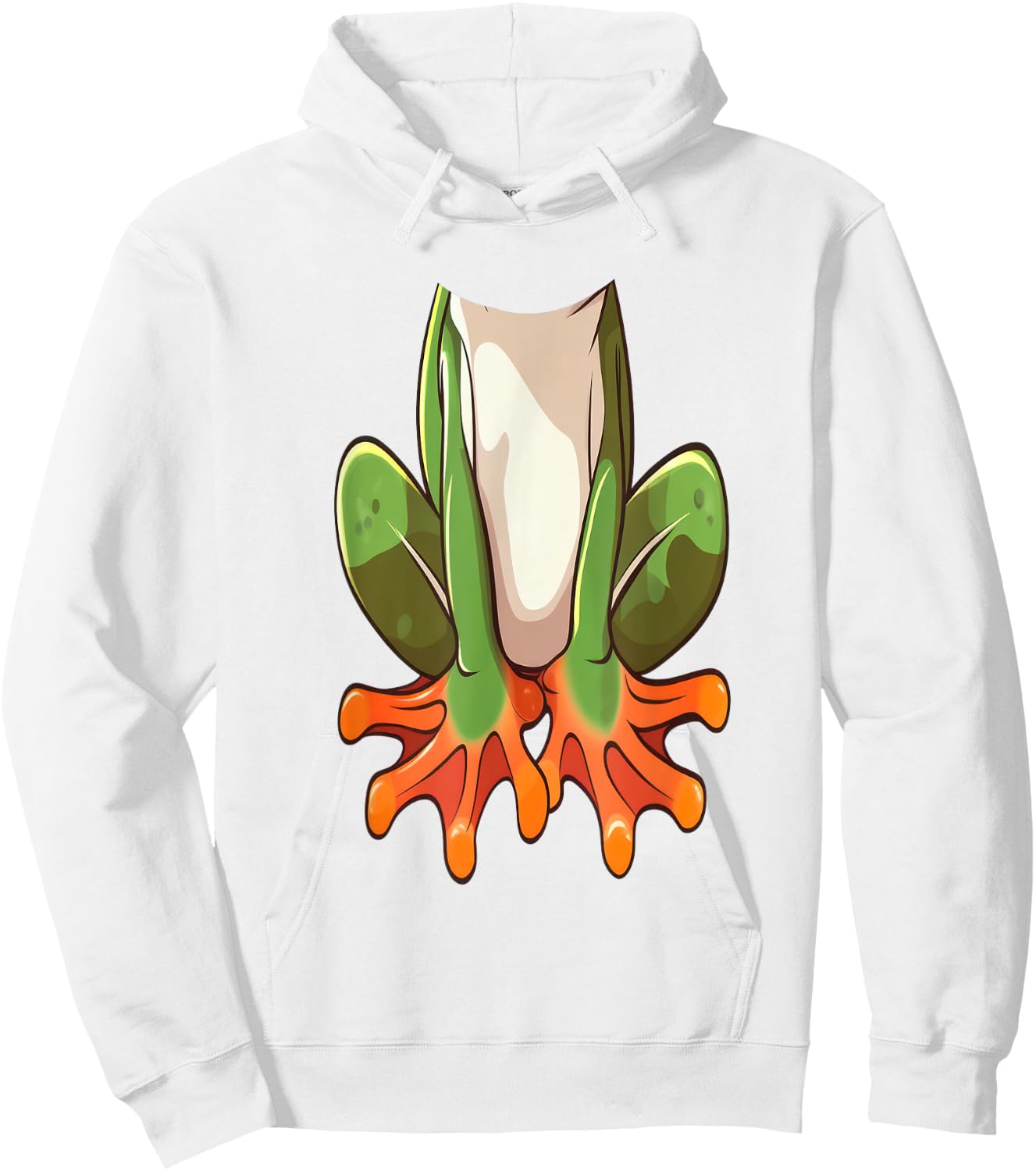 Frog Halloween Hoodie - Hoodie | White