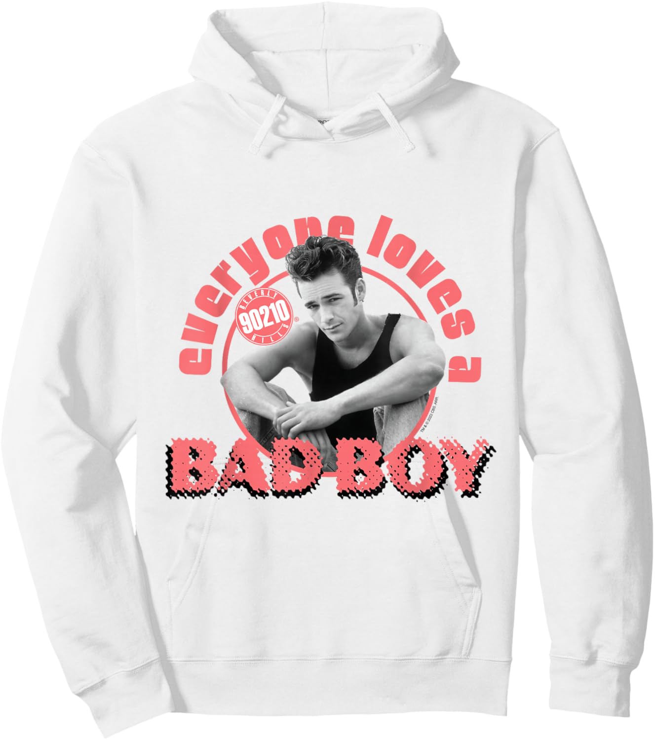 Beverly Hills 90210 - Dylan Bad Boy Hoodie - Hoodie | White