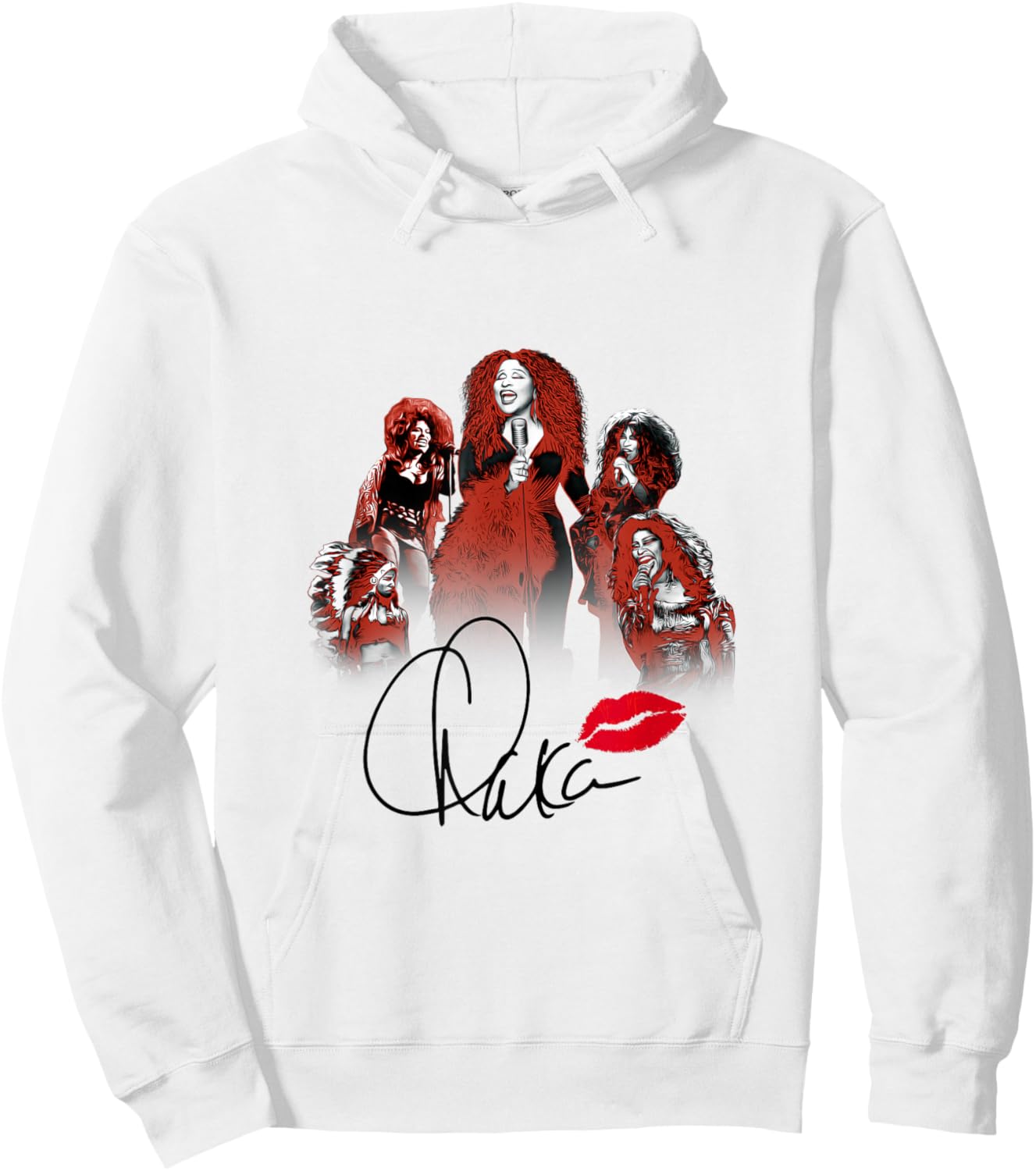 Chaka Khan - Lips 50 Hoodie - Hoodie | White