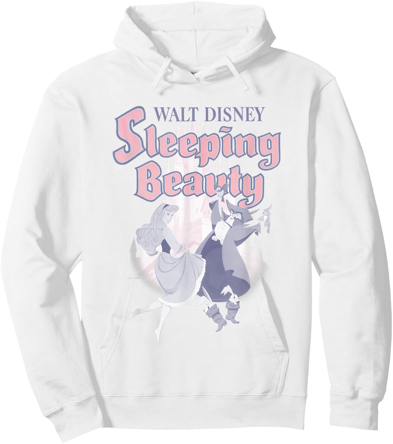 Disney Sleeping Beauty Aurora Dancing Poster Hoodie - Hoodie | White