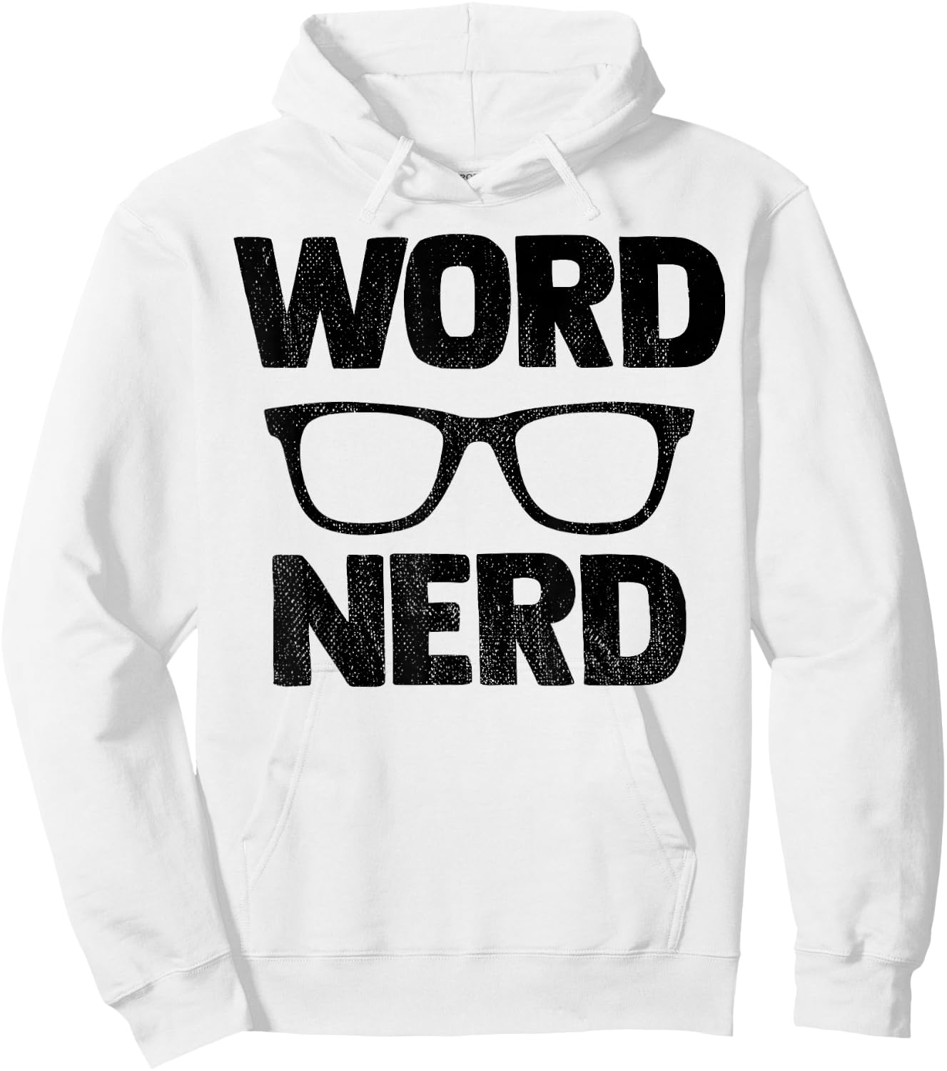 Word Nerd Book Reading Gift Book Worm Gift Hoodie - Hoodie | White