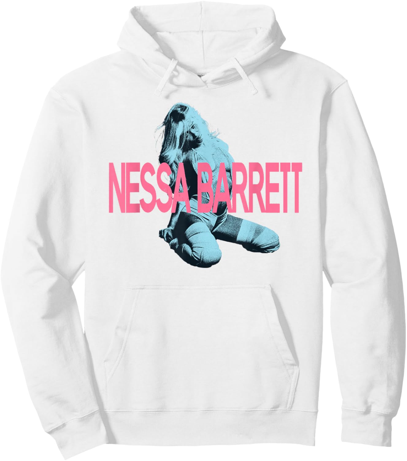 Nessa Barrett Honey Baby Logo Hoodie - Hoodie | White
