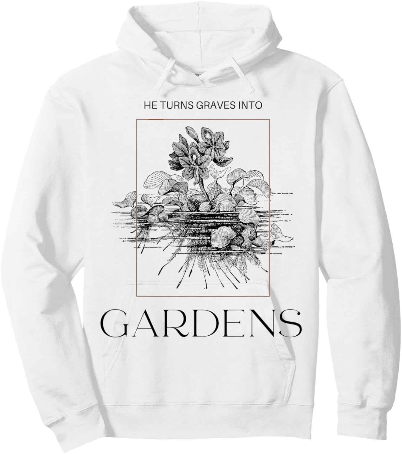 Graves into Gardens | Faith Hoodie - Hoodie | White