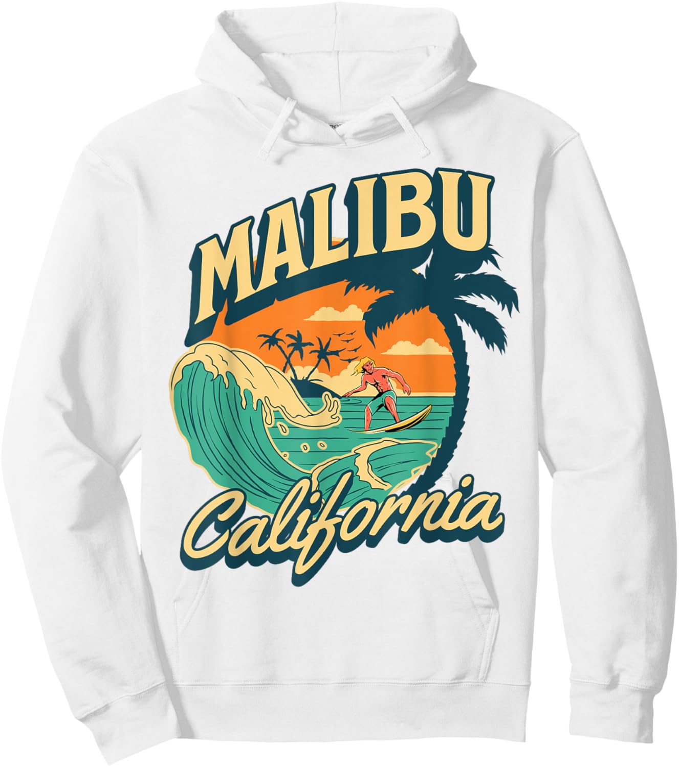Malibu Hoodie - Hoodie | White