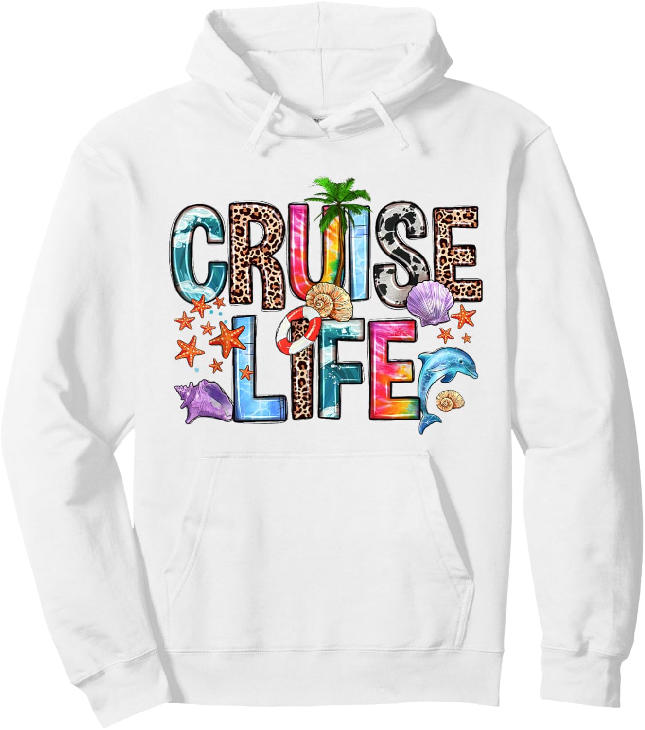 Family Cruise Life Cruise Outfits 2024 Matching Hoodie - Hoodie | White