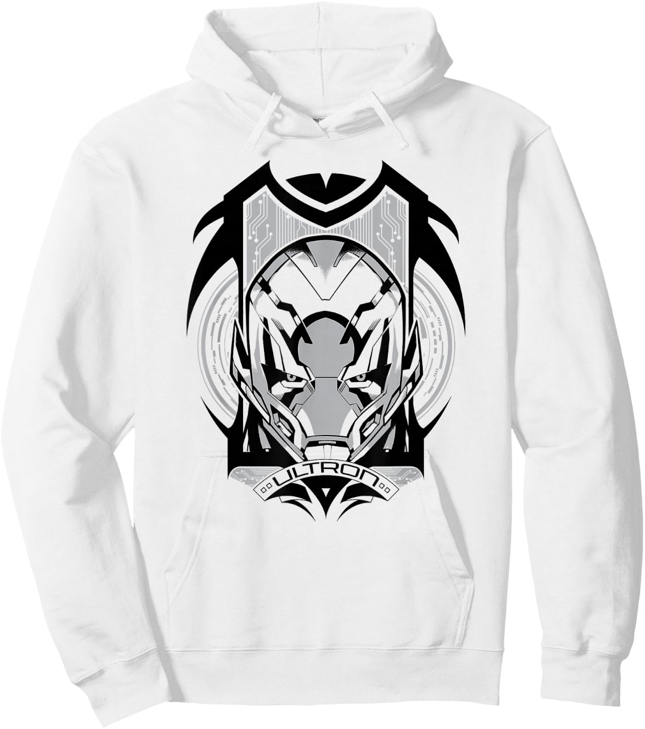 Marvel Avengers Ultron Robot Hoodie - Hoodie | White