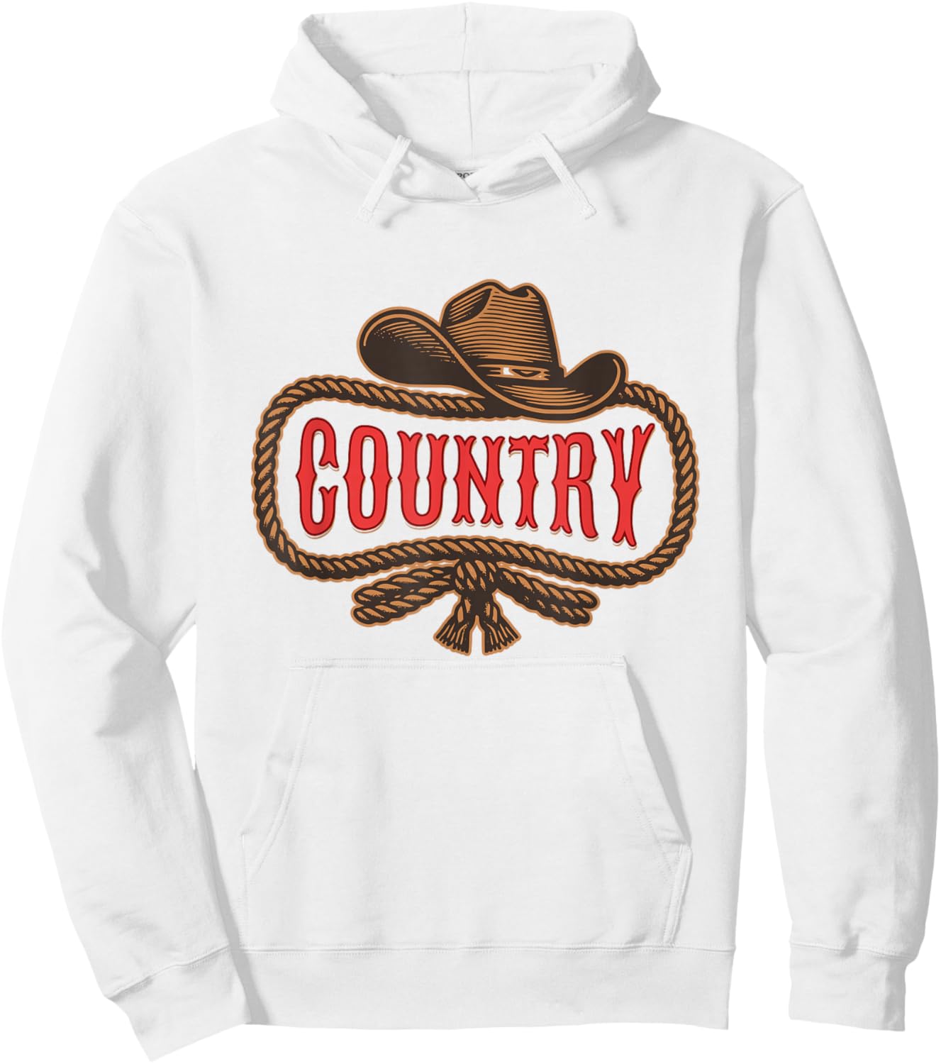 Country Gift Country Girl or Man Music Western Hoodie - Hoodie | White