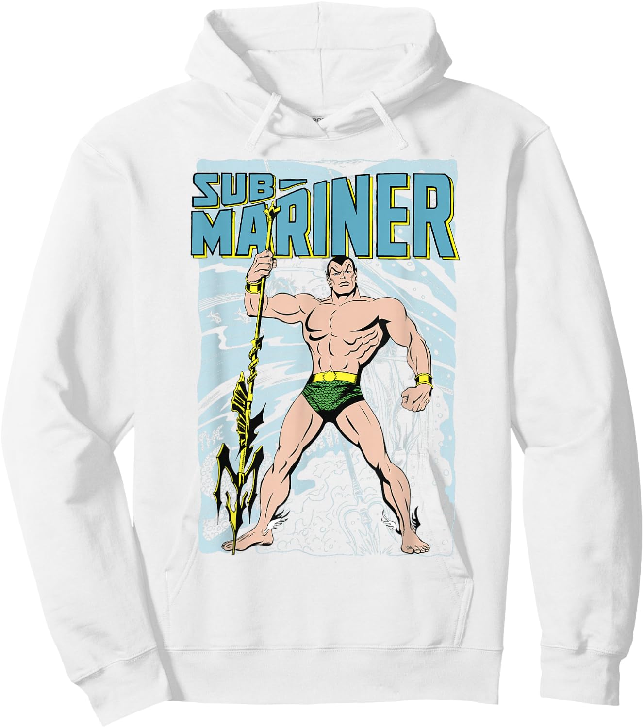 Marvel Comics Sub-Mariner Portrait Hoodie - Hoodie | White