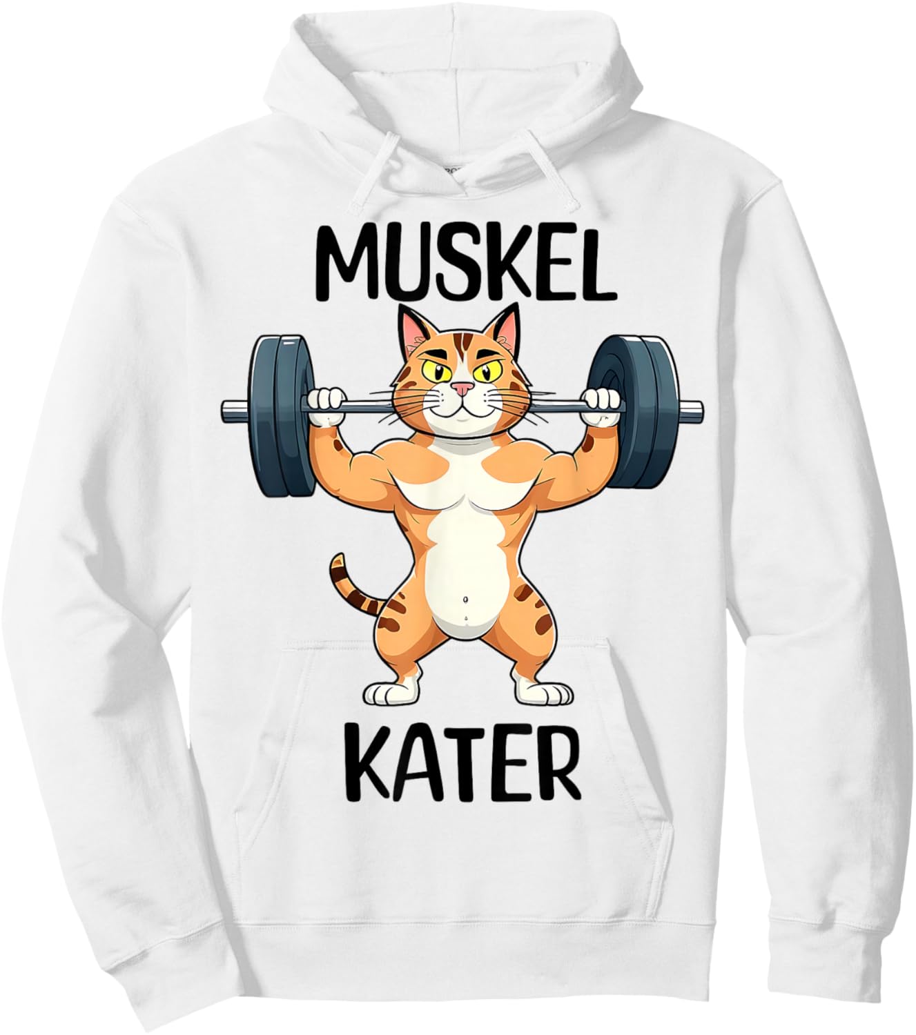 Muskelkater Fitness Gym Workout Kraftsport Hoodie - Hoodie | White